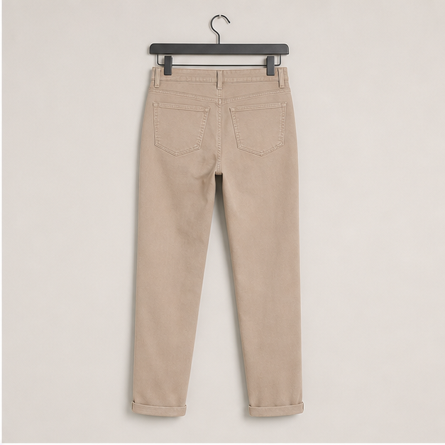Women's Classic Tapered Amanda Jeans - back view
