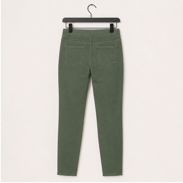 Women's Mid-Rise Stretch Pull-On Jegging - back view